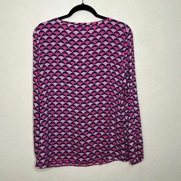 Tommy Bahama Tie Neck Flowy Resort Top Size XS - Picture 2 of 5